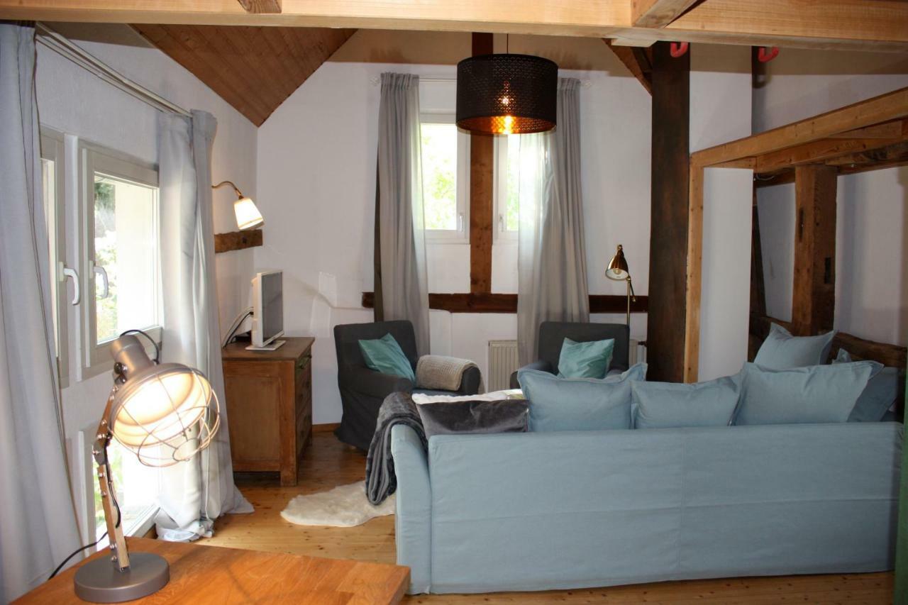 Sonnige Fachwerkwohnung Alfter Экстерьер фото